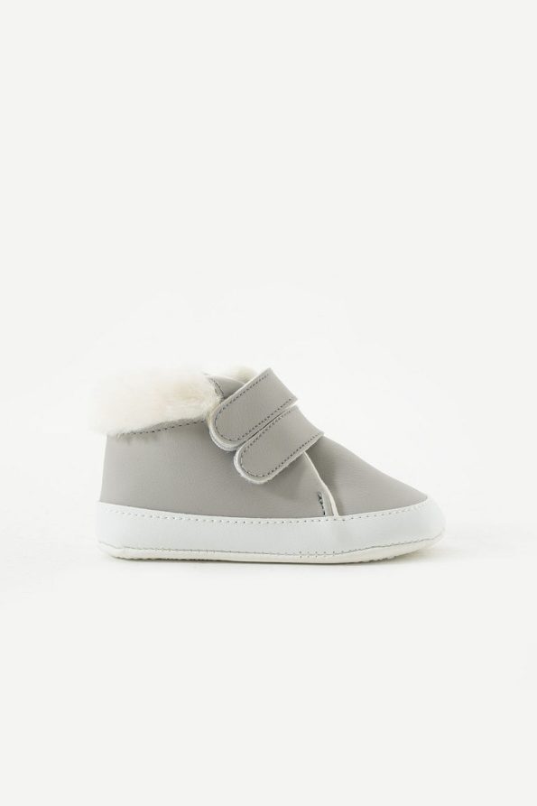 Yummy Kids Unisex Non-Slip Plush First Steps Booties