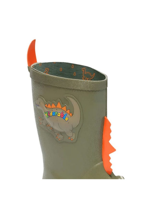 Kidorable Dinosaur Kids Rain Boots