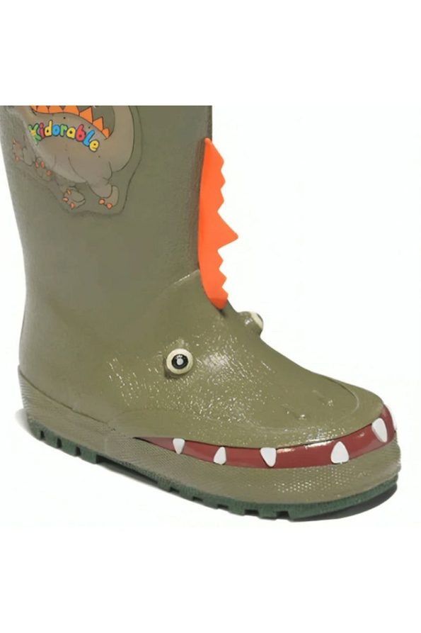 Kidorable Dinosaur Kids Rain Boots
