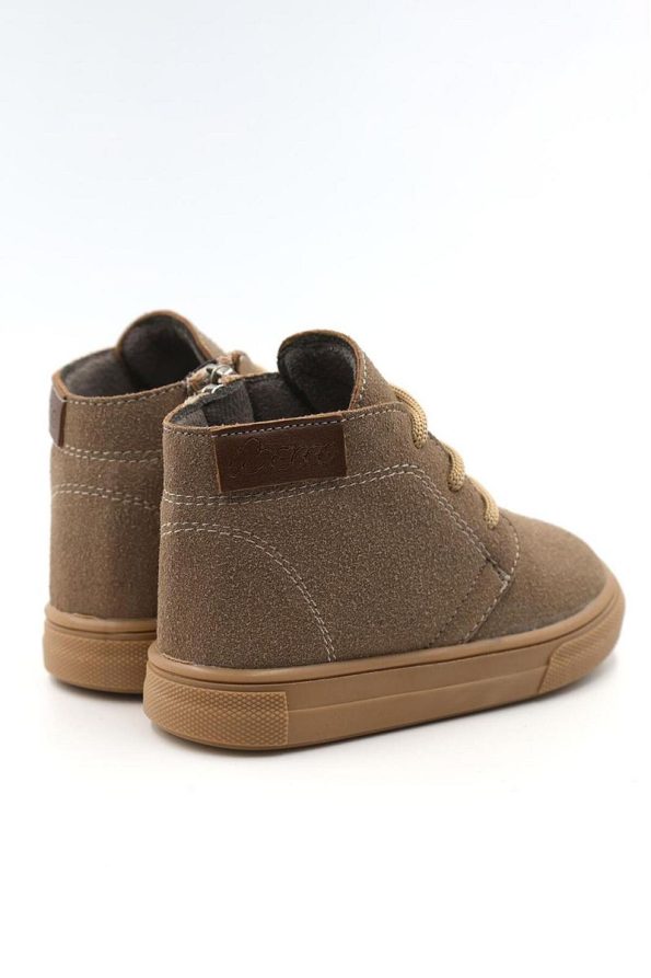 Macco Shoes Dusty Orthopedic Zipper Lace-Up Kids Boots