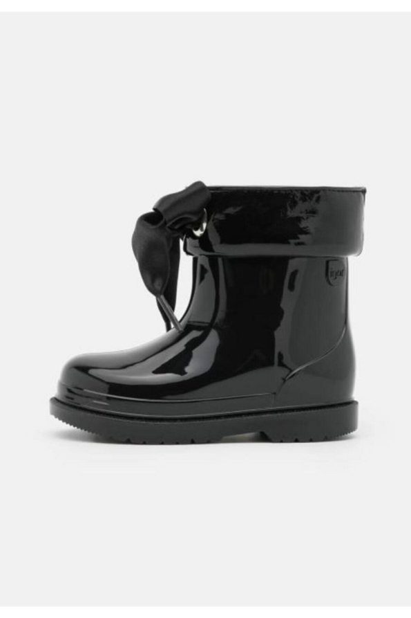 IGOR Bimbi Lazo Black Rain Boots for Girls