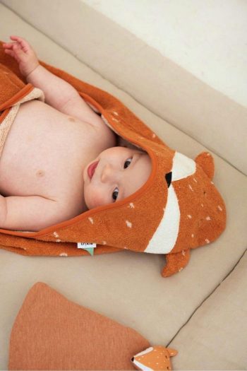 MUUTOS Organic Kids and Baby Beach and Bath Towel