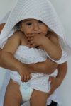 Mother's Voice Waffle Baby Towel Swaddle 100% Natural Cotton 75x75 cm