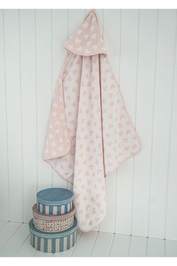 Kirazkids Organic Cotton Baby Bath Towel Swaddle
