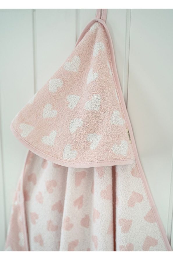 Kirazkids Organic Cotton Baby Bath Towel Swaddle