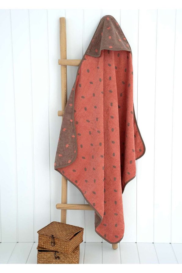 Kirazkids Organic Cotton Baby Bath Towel Swaddle