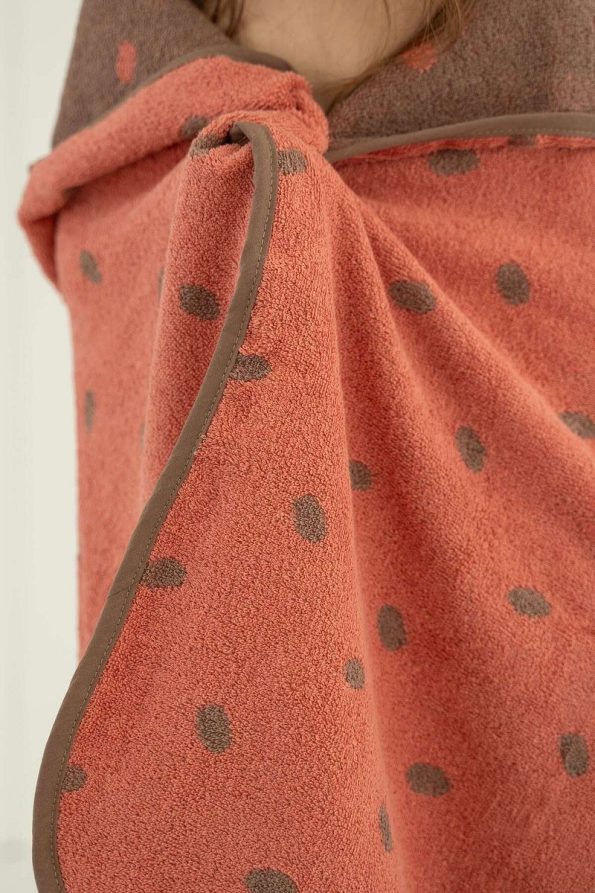 Kirazkids Organic Cotton Baby Bath Towel Swaddle