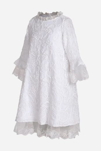 Augie Leauphant Broken White Lace Dress