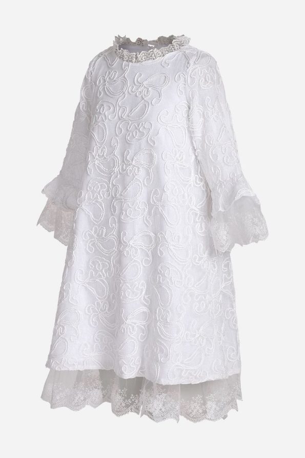 Augie Leauphant Broken White Lace Dress