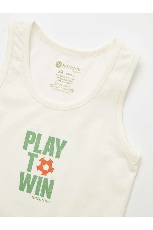 Natuline Boys' Organic Cotton Stretch Tank Top Set