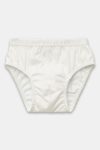 Natuline Boys' White Organic Cotton Briefs 6-Pack