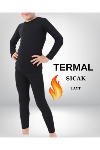SEBURAM COLLECTION Boys Thick Winter Thermal Leggings