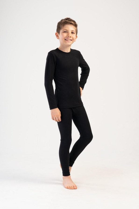 C&CITY Boys Long Sleeve Thermal Set
