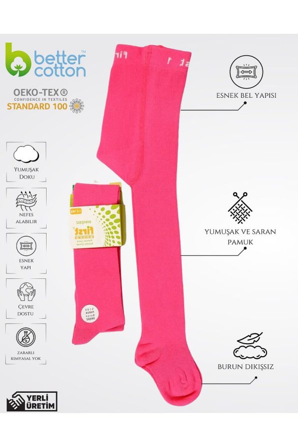 First Socks Kids Tights with Seamless Toes