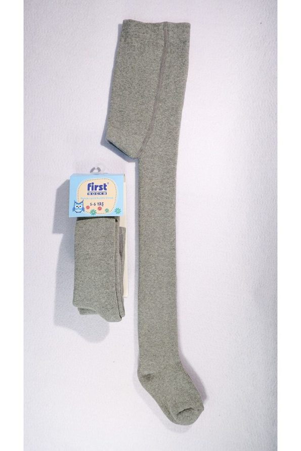 First Socks Children's Towel Tights (Seamless Toe)