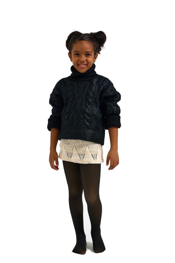 Katia & Bony Girls' Thermal Fleece-Lined Tights