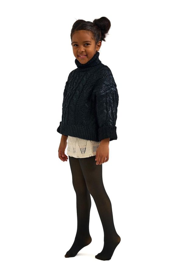 Katia & Bony Girls' Thermal Fleece-Lined Tights