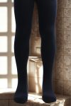 Sisters Socks Girls Cotton Tights Navy Blue