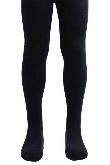 Sisters Socks Girls Cotton Tights Navy Blue