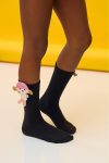 Katia & Bony Black Knee-High Socks for Girls