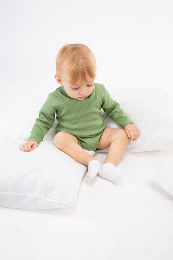 BABYSİ KIDS CLUB Turtleneck Baby & Kids Bodysuit