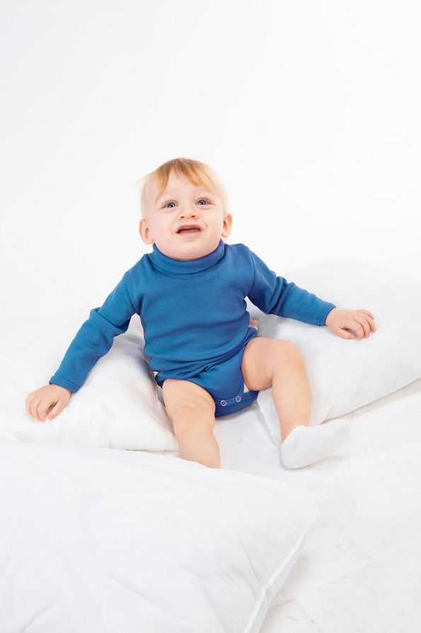 BABYSI KIDS CLUB Fisherman Neck Baby & Kids Bodysuit