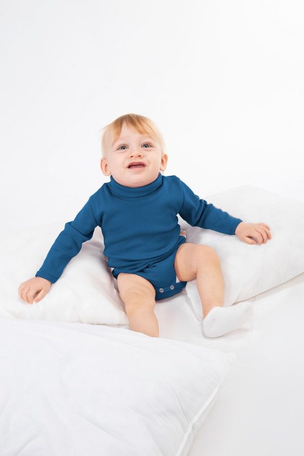 BABYSI KIDS CLUB Fisherman Neck Baby & Kids Bodysuit