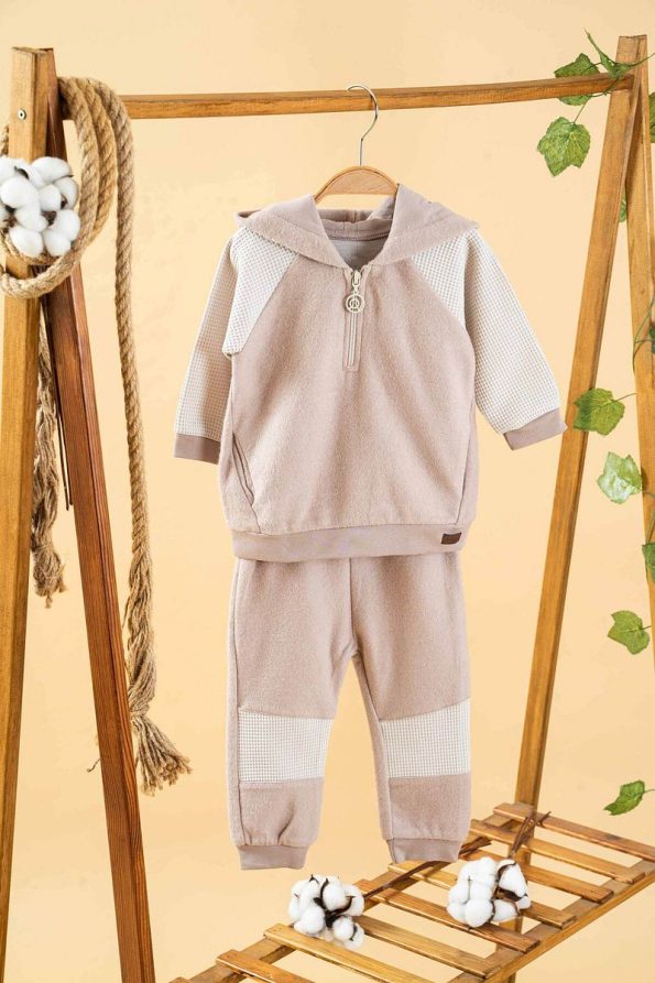 Bombe Baby Kids Lilac Cotton 2-Piece Set