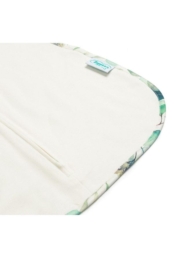 Zuppers Organic Cotton Butterfly Swaddle Sleep Bag - 0.3 Tog - Leaf
