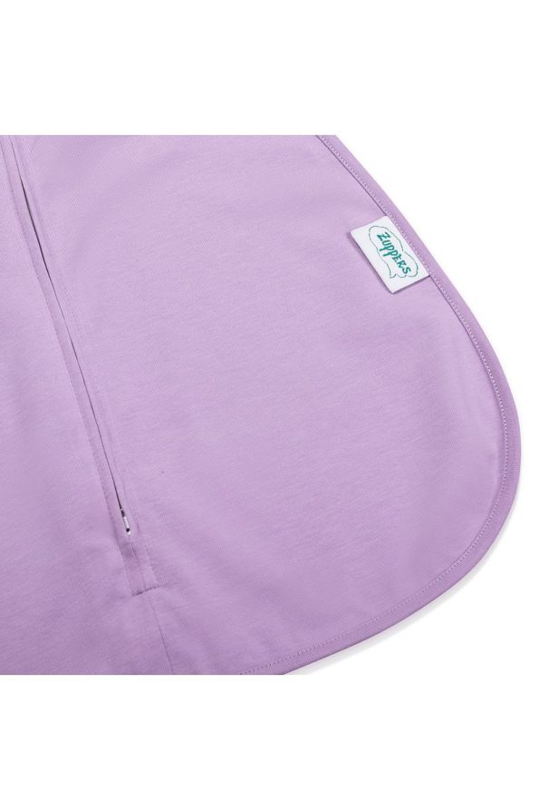 Zuppers Organic Cotton Butterfly Swaddle Sleeping Bag - Lilac - 0.3 Tog