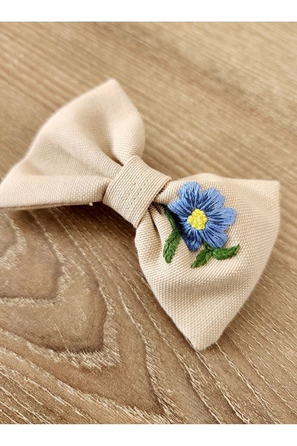 Embroidered Hair Clip for Kids