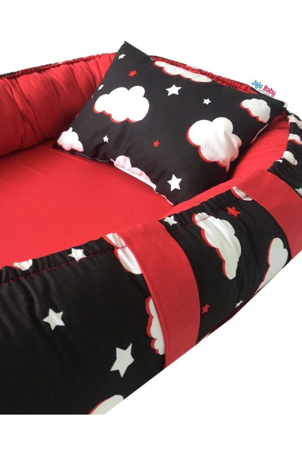 Jaju Baby Nest Black Cloud Luxury 3-Piece Set
