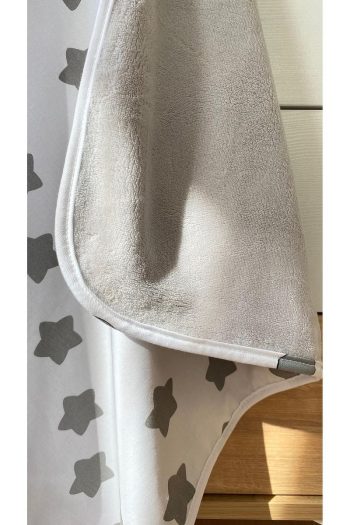 Alpar Textiles Plush Welsoft Reversible Starry Baby Blanket