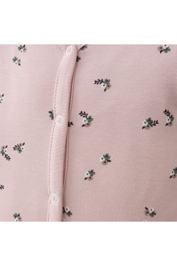 BABYLIM Baby Girl Printed Mini Bunny Spring 4-Piece Romper Set 100% Cotton