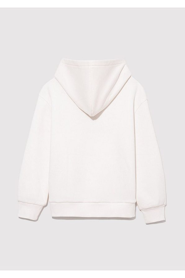 White Hoodie with Mavi Logo Print