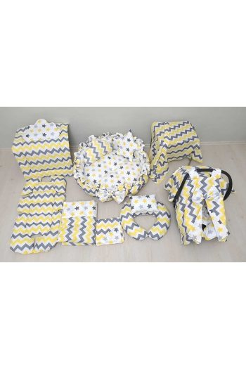 BAŞKAYA SHOPPING Baby Nest Round 13-Piece Set