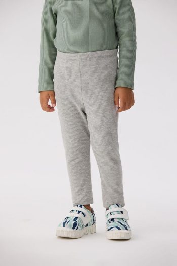 Nebbati Basic Gray Leggings for Baby Boys
