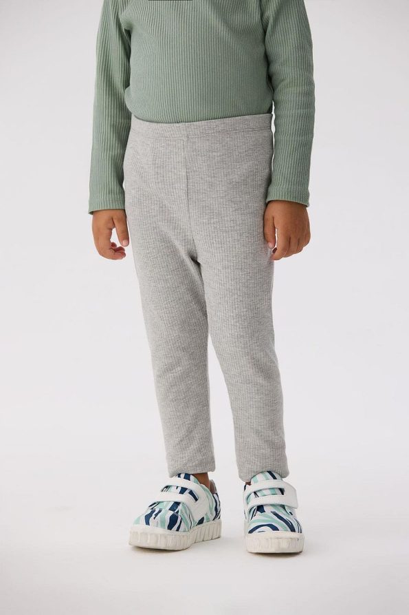 Nebbati Basic Gray Leggings for Baby Boys