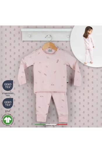 EleleLife Baby Kids Pajama Set 1 Tog Pink Sanno