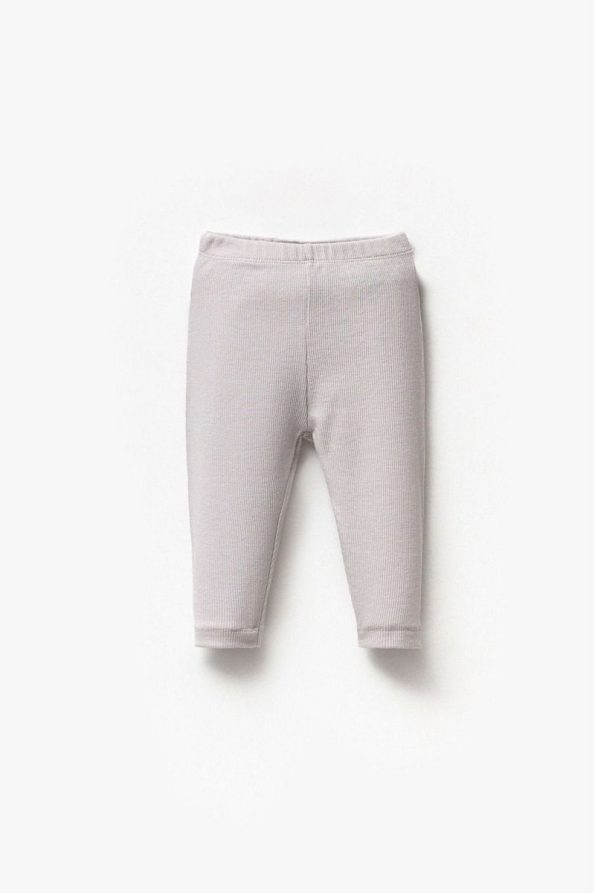 Polpuf Ribbed Leggings for Boys 0-5 Years