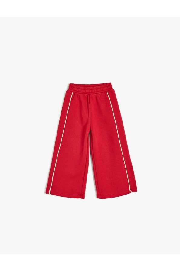 Cotton Relaxed Fit Jogger Pants with Elastic Waist