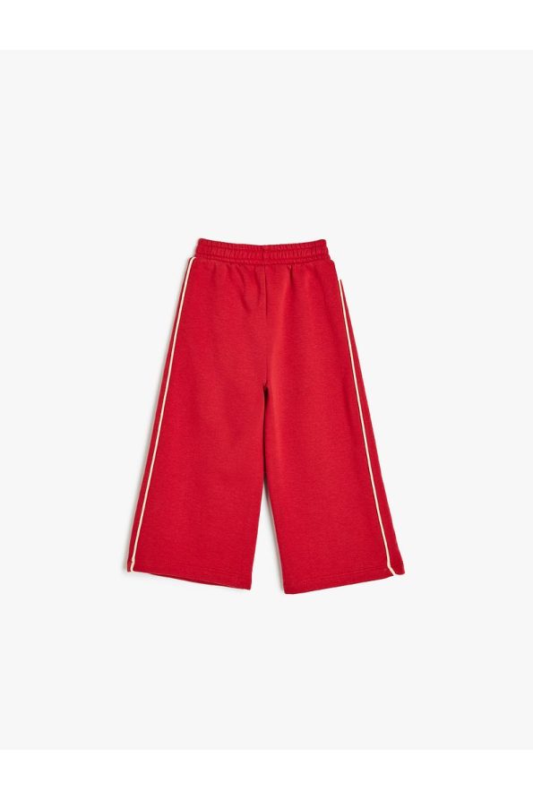 Cotton Relaxed Fit Jogger Pants with Elastic Waist