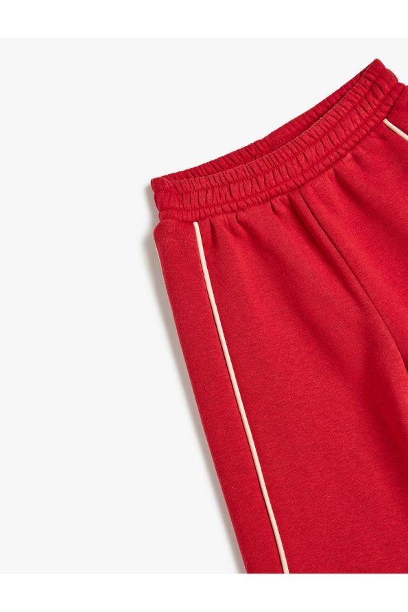 Cotton Relaxed Fit Jogger Pants with Elastic Waist