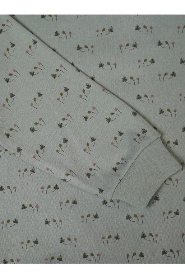 Kirazkids Leaf Pattern Cotton Pajama Set