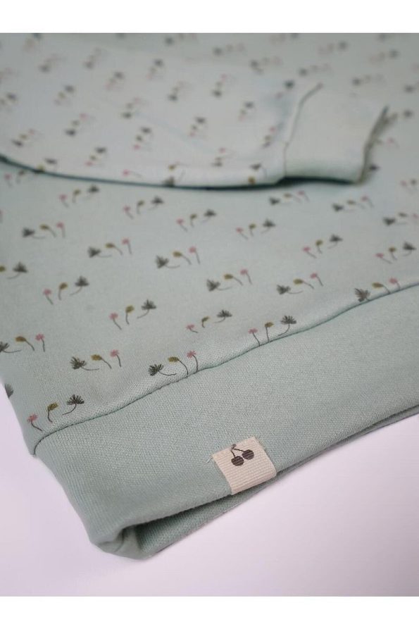 Kirazkids Leaf Pattern Cotton Pajama Set