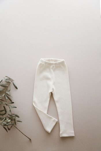 Thebellobambinoo Kids Leggings 0-6 Years Ecru