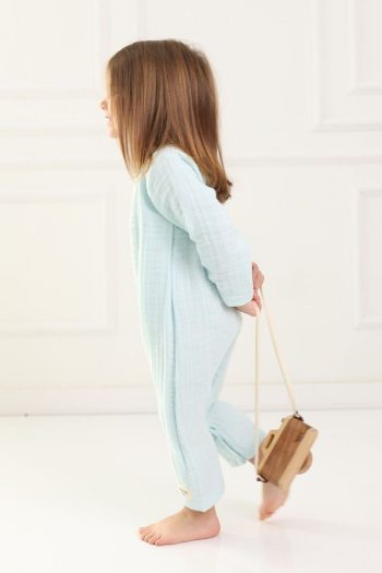 Cuckoo Cotton Baby Winter Jumpsuit 4K Muslin Fabric