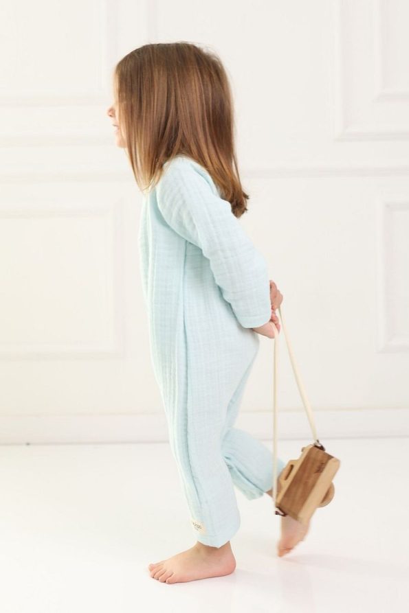 Cuckoo Cotton Baby Winter Jumpsuit 4K Muslin Fabric