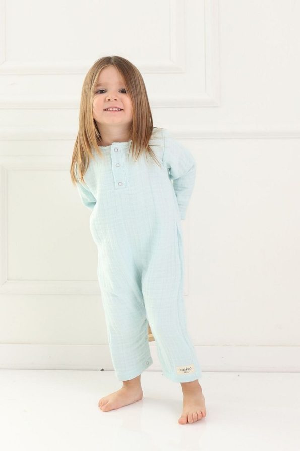 Cuckoo Cotton Baby Winter Jumpsuit 4K Muslin Fabric
