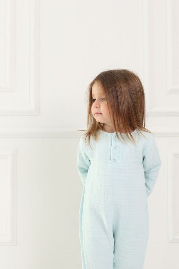 Cuckoo Cotton Baby Winter Jumpsuit 4K Muslin Fabric